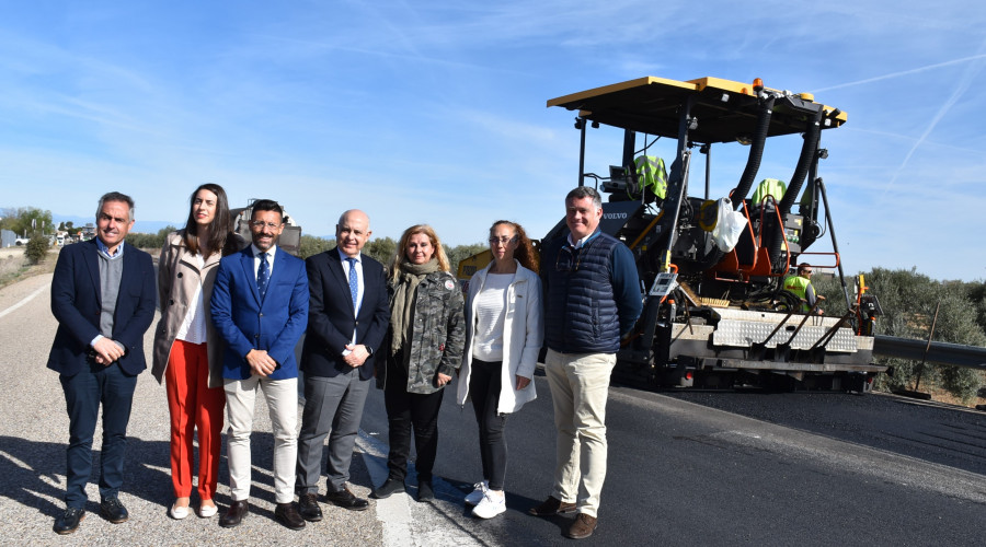 El Gobierno regional finalizará el arreglo de la CM-4009 entre San Martín de Montalbán y el enlace con la CM-401 en dos semanas