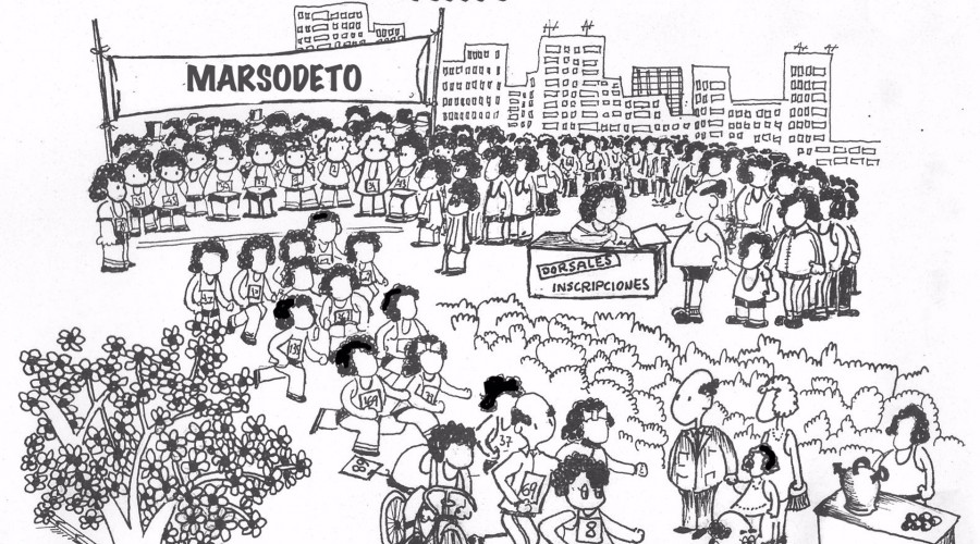 I Carrera y XXXVIII Marcha solidaria de MARSODETO