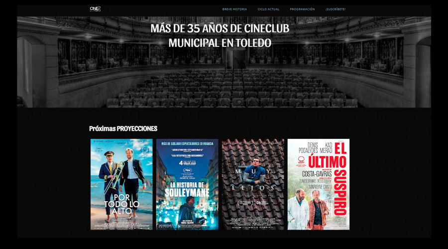 TODO LISTO PARA EL CICLO DE PELÍCULAS DEL CINECLUB