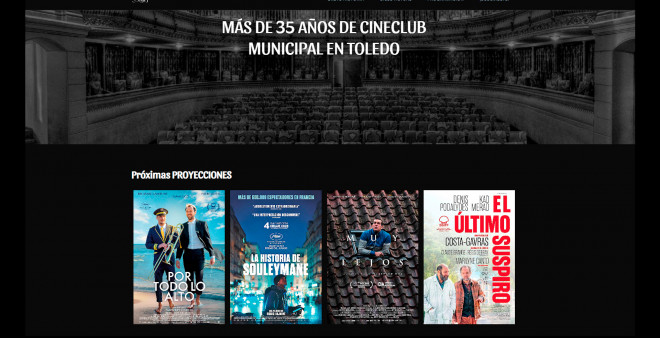 TODO LISTO PARA EL CICLO DE PELÍCULAS DEL CINECLUB